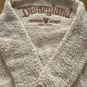 Disneyland Tan Teddy Jacket